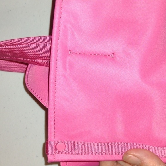 KATE Spade Large/Medium Nylon Tote in  bubblegum pink Barbiecore - Picture 16 of 16